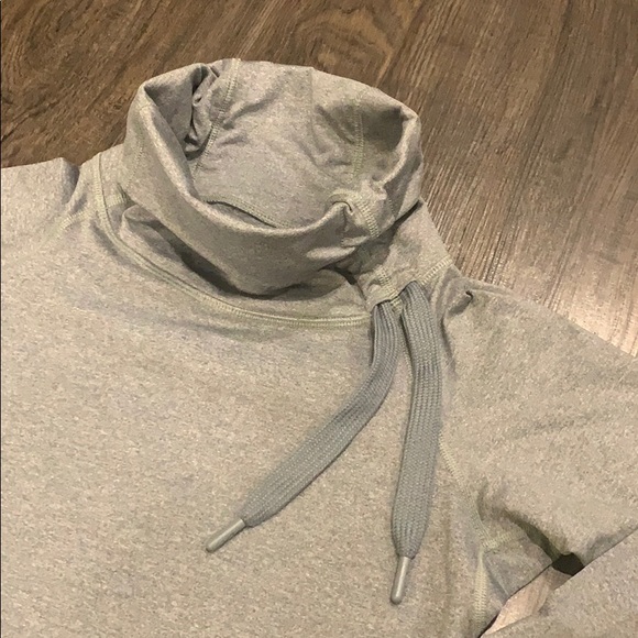 Nike Pro Dri Fit grey funnel turtleneck shirt - M - Picture 2 of 7